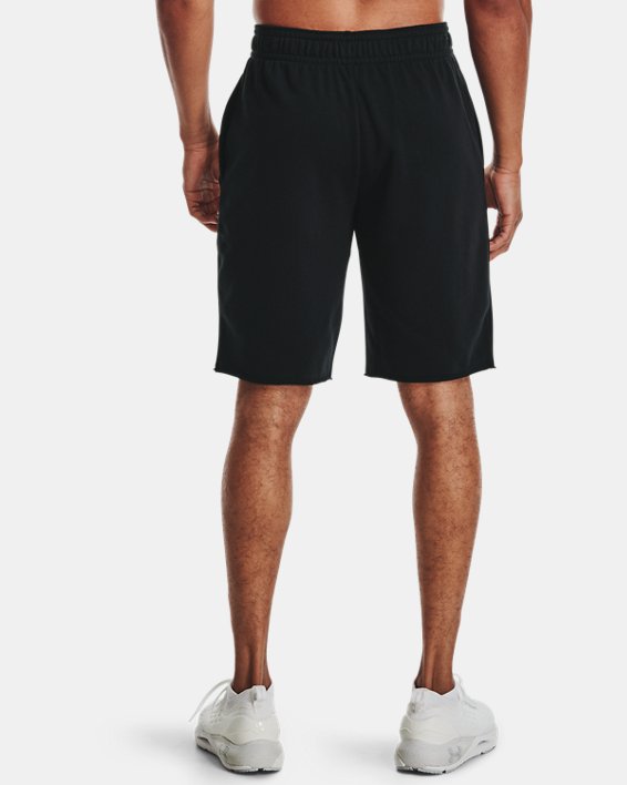 Men's UA Rival Terry Shorts in Black image number 1
